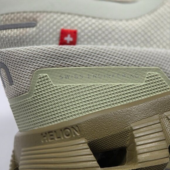 On Cloud Womens CloudTec Running Shoes US 9 EU 40.5 Beige & Olive Mesh - Picture 9 of 9